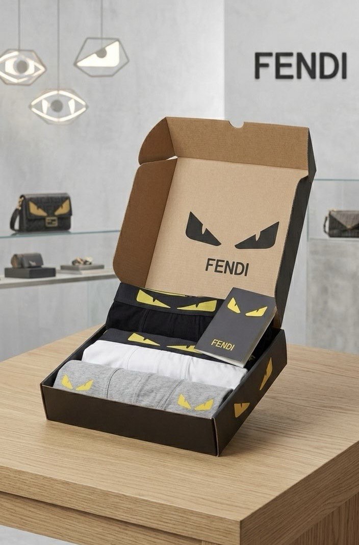 3 pcs Fendi box